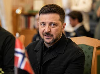 Ukrainian President Volodymyr Zelensky